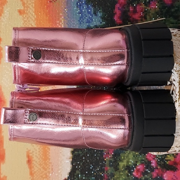 Girls Madden NYC Lug Bootom Combat Boot - Picture 8 of 15